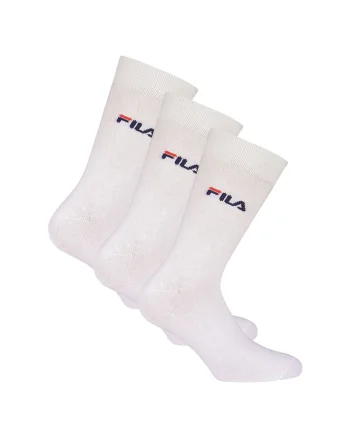 Set de sosete lungi unisex - 3 perechi, Alb