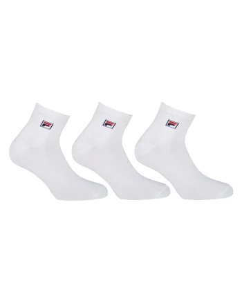 Set de sosete lungi unisex - 3 perechi, Alb