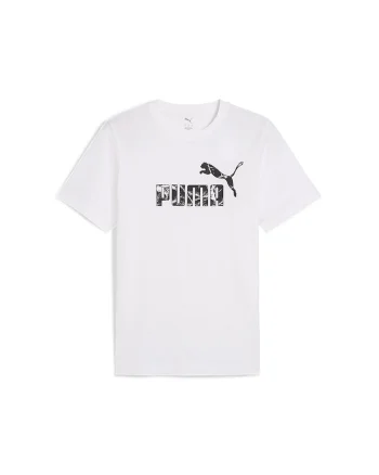 Tricou cu imprimeu logo, Alb/Negru stins