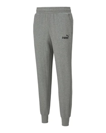 Pantaloni jogger conici cu buzunare oblice, Gri melange