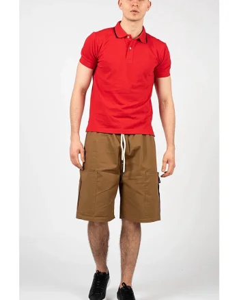 Tricou polo, Rosu,