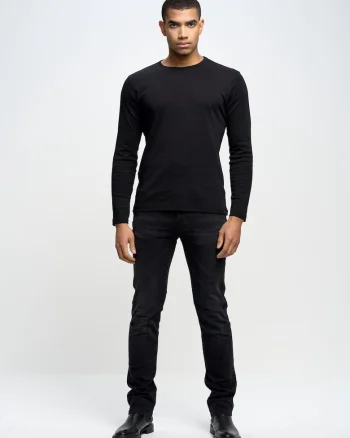 Bluza din bumbac cu maneca lunga Classical