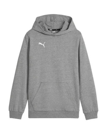 Hanorac copii, Puma, Team Goal Casuals, gri, bumbac