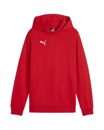 Hanorac copii, Puma, Team Goal Casuals, rosu, bumbac