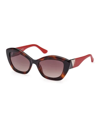 Ochelari de soare cat-eye, Maro/Portocaliu