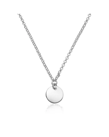 Colier Argint 925 placat cu rodiu - Banut