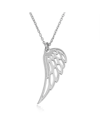 Colier Argint 925 placat cu rodiu cu pandantiv - Wing