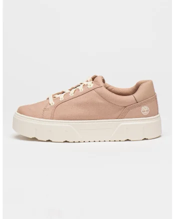 Pantofi sport Laurel Court Canvas, Alb murdar/Roz prafuit