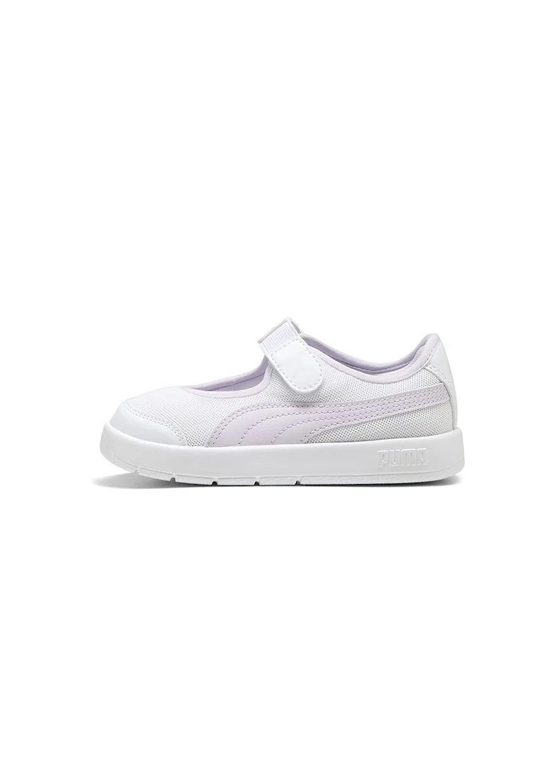 Pantofi sport Courtflex v3 Lina Mary Jane, Violet deschis/Alb optic