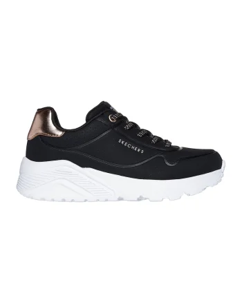 Pantofi sport Uno Lite cu sireturi, Negru