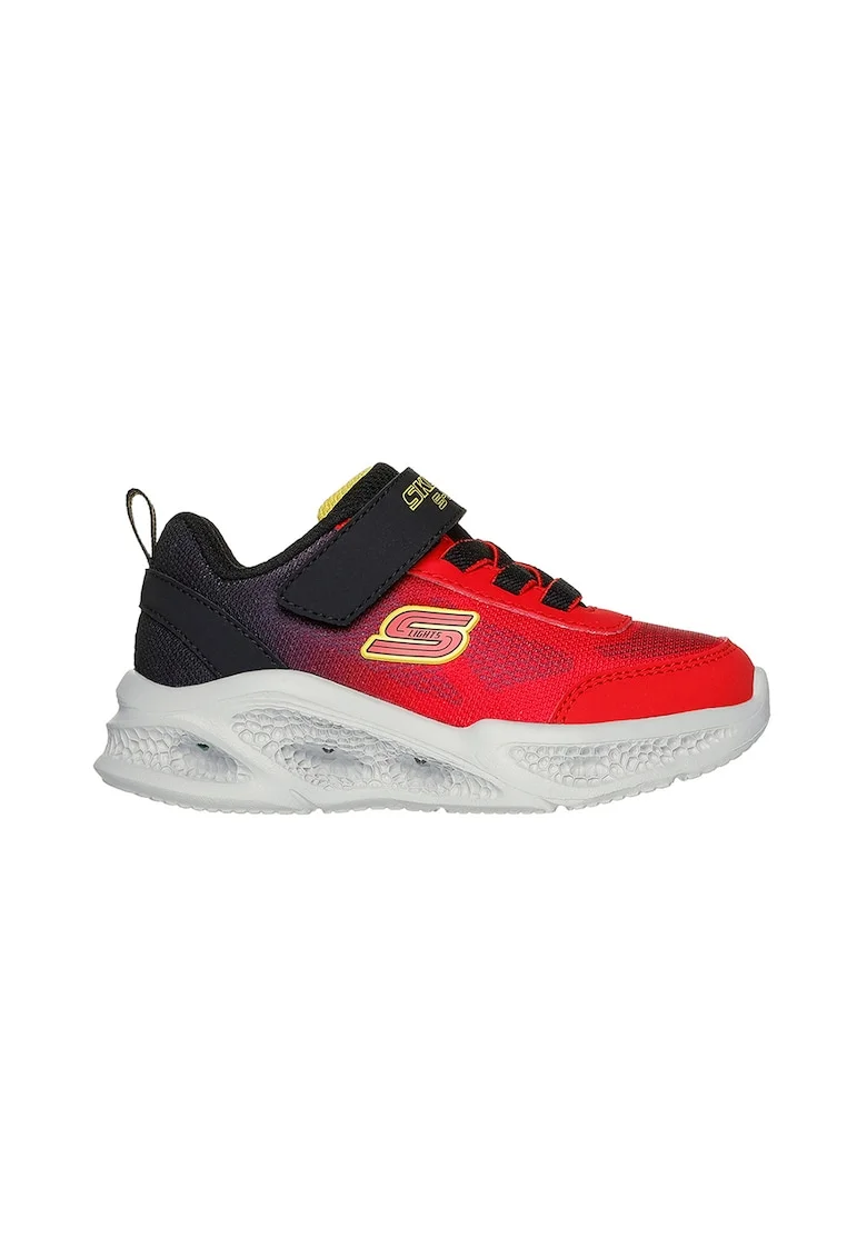 Pantofi sport cu aspect contrastant Meteor-Lights - Krendox, Rosu/Negru