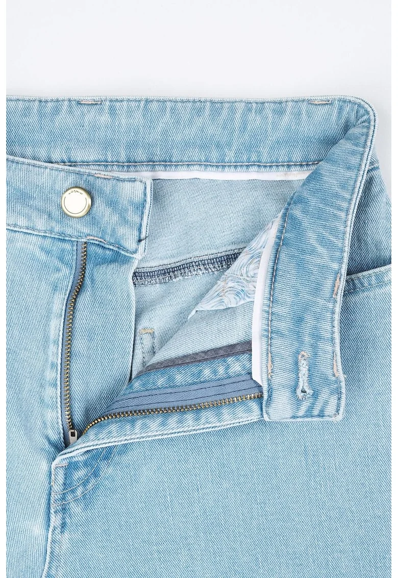 Pantaloni femei  Mom 8896 Albastru
