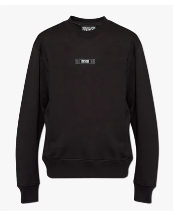 Bluza sport cu detaliu logo