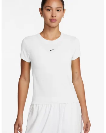 Tricou slim fit din amestec de modal, Alb