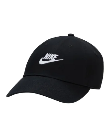 Sapca ajustabila unisex cu logo brodat Fly, Negru/Alb optic