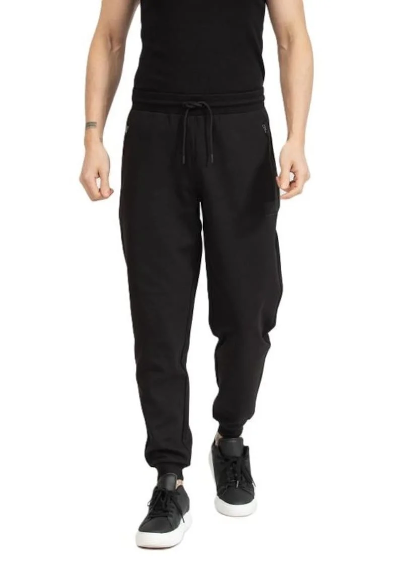Pantaloni  pentru Lifestyle, M PANTS CH COPL ST, 7M000097-AF12116-UC001, Negru, Negru