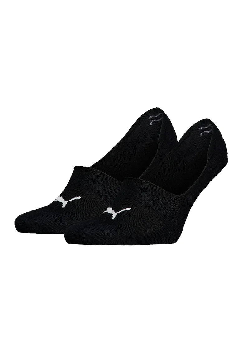 Set de sosete foarte scurte unisex - 2 perechi, Negru