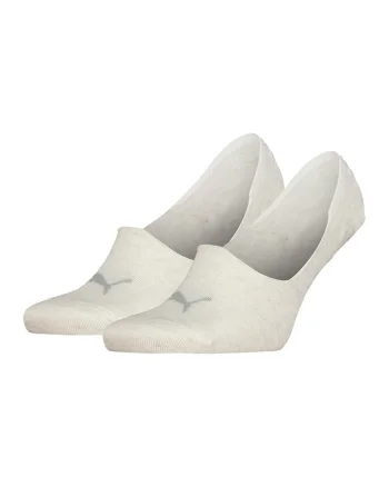 Set de sosete foarte scurte unisex - 2 perechi, Alb murdar