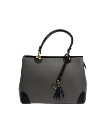 Poseta design beauty, Negru/Gri