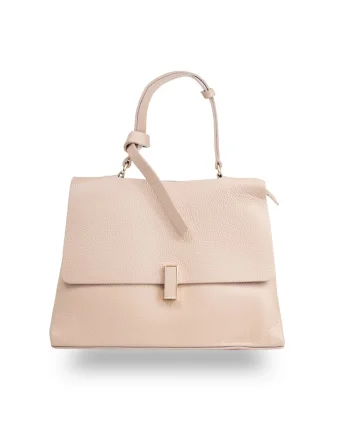 Poseta dama, piele,  Maria, Roz pal, 21*31*12 cm