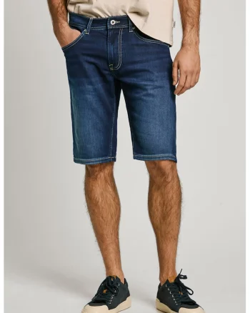 Bermude din denim, Albastru inchis