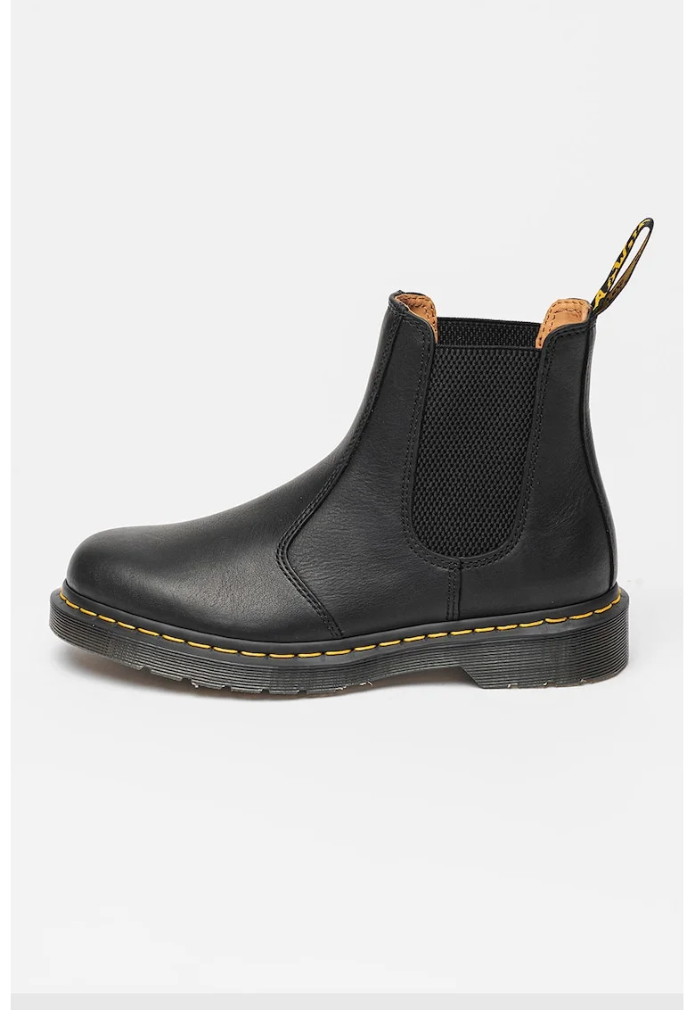 Ghete Chelsea unisex de piele 2976 Ambassador, Negru