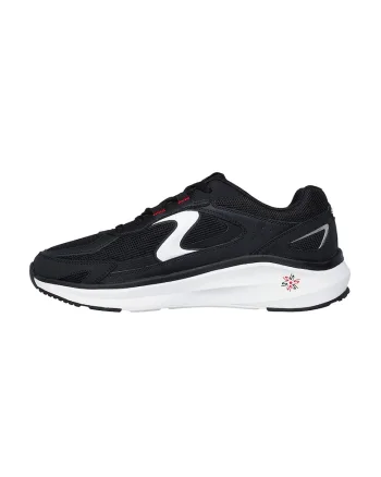 Pantofi sport cu garnituri de piele Vertex-Arke, Negru