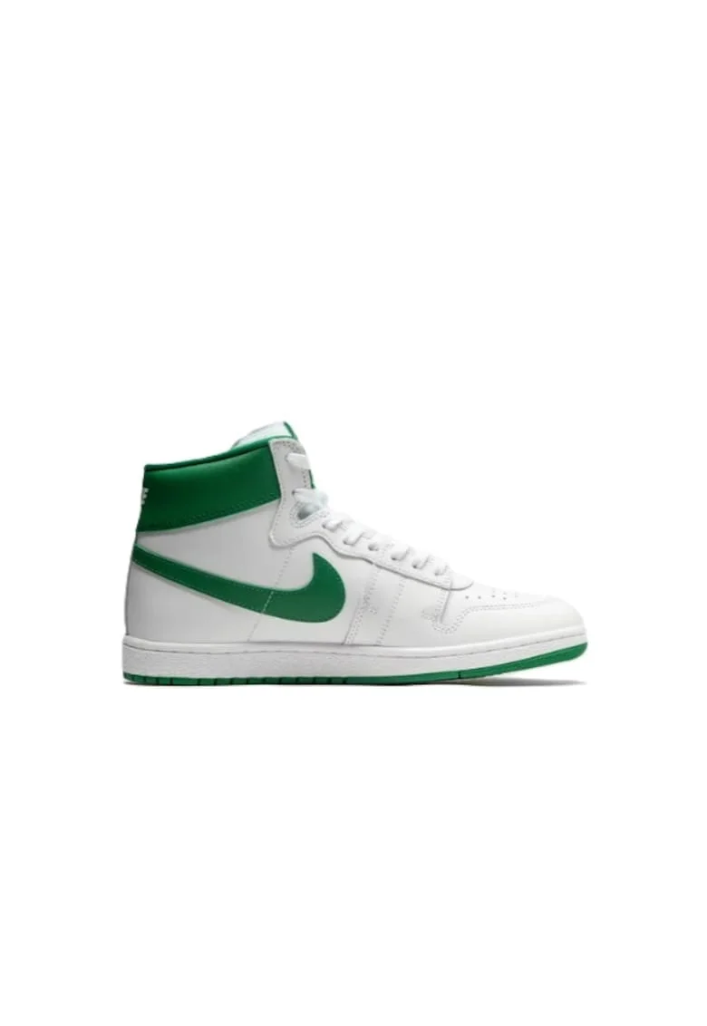 Pantofi sport, piele,  Jordan Air Ship PE SP, unisex, white, Alb/Verde