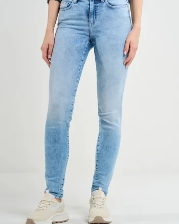 Blugi skinny cu talie medie Adela