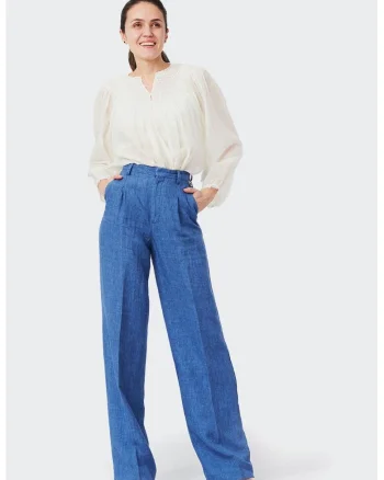 Pantaloni femei  Marlene 7693 Albastru Deschis
