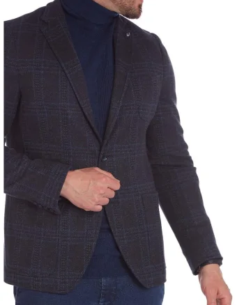 Sacou barbati,  Jack-Jersey 6754, Albastru