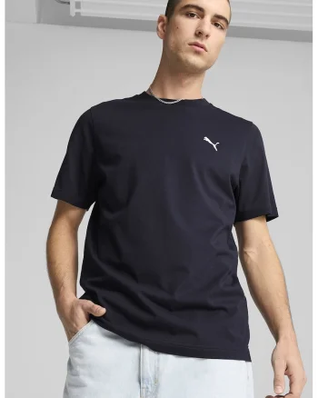 Tricou din bumbac cu broderie logo ESS, Albastru ultramarin