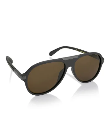 Ochelari de soare aviator unisex polarizati, Negru