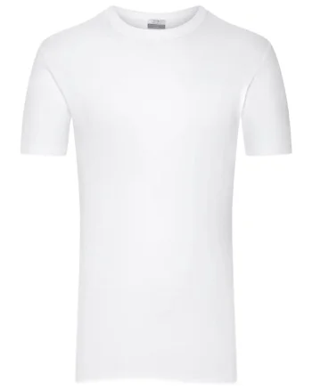 Tricou  pentru barbati, Bumbac, Alb, Alb