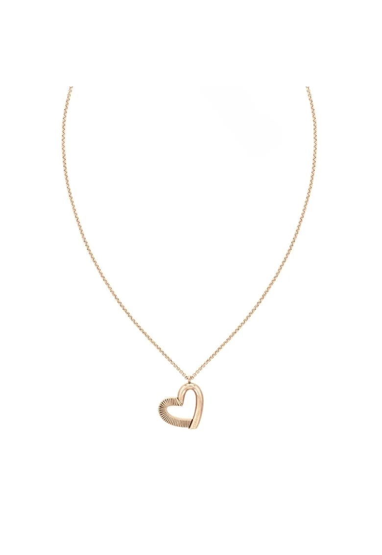 Colier  Woman’s Collection heart 35000386, Rose gold