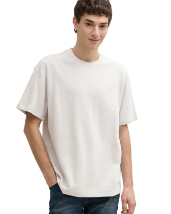 Tricou uni lejer, Gri deschis