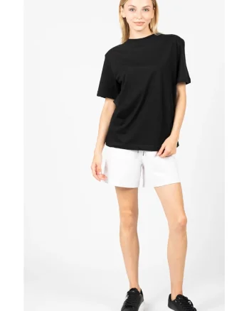 Tricou cu fenta cu fermoar pe partea din spate,