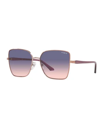 Ochelari de soare butterfly cu lentile in degrade, Violet deschis
