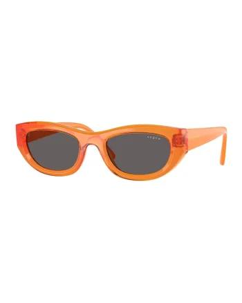 Ochelari de soare cat-eye, Portocaliu