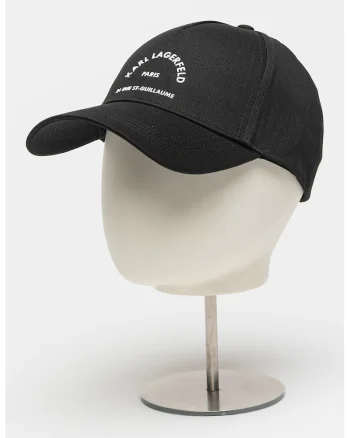 Sapca cu logo brodat, Negru