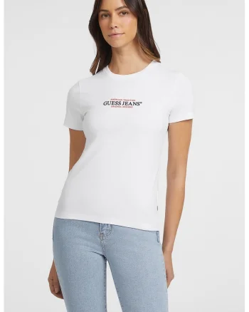Tricou slim fit American Tradition, Rosu/Negru/Alb optic