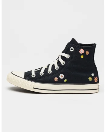 Pantofi sport high-cut Chuck Taylor All Star cu model floral, Albastru ultramarin