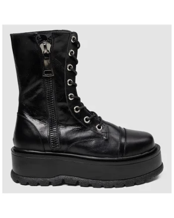 Ghete din piele Urban Vibe, Negru