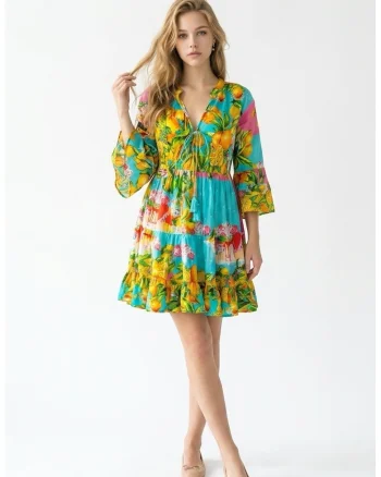 Rochie Amalfi, Multicolor