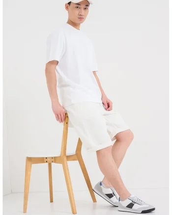 Tricou din bumbac Nestite, Alb