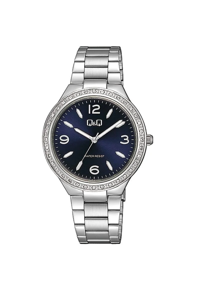 Ceas dama  Q34B-003PY Quartz Argintiu