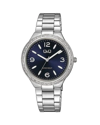 Ceas dama  Q34B-003PY Quartz Argintiu
