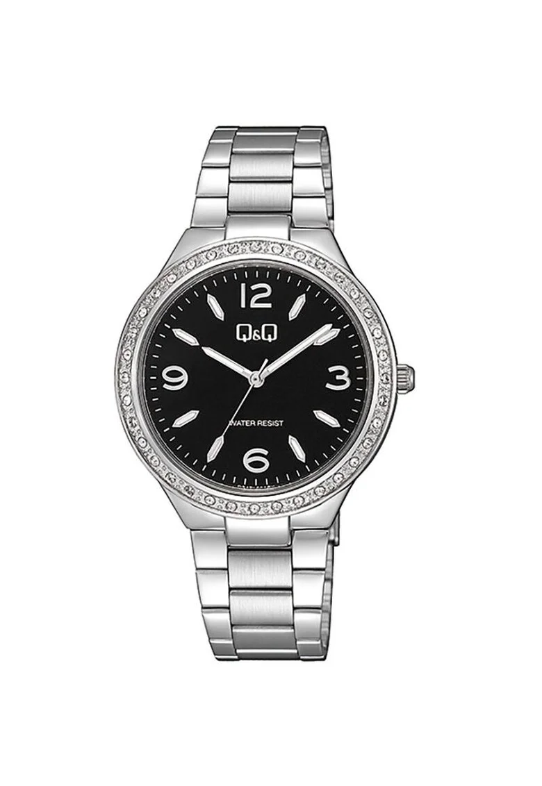 Ceas dama  Q34B-001PY Quartz Argintiu