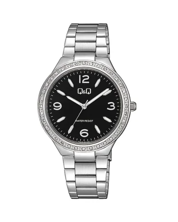 Ceas dama  Q34B-001PY Quartz Argintiu