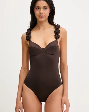Twinset costum de baie dintr-o singură piesă pentru femei